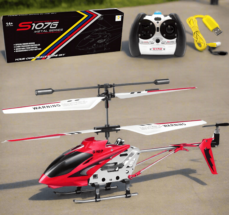 Firefly S107: Mini RC Helicopter 3.5CH with GYRO – Perfect for Kids and Adults - Monsta Online