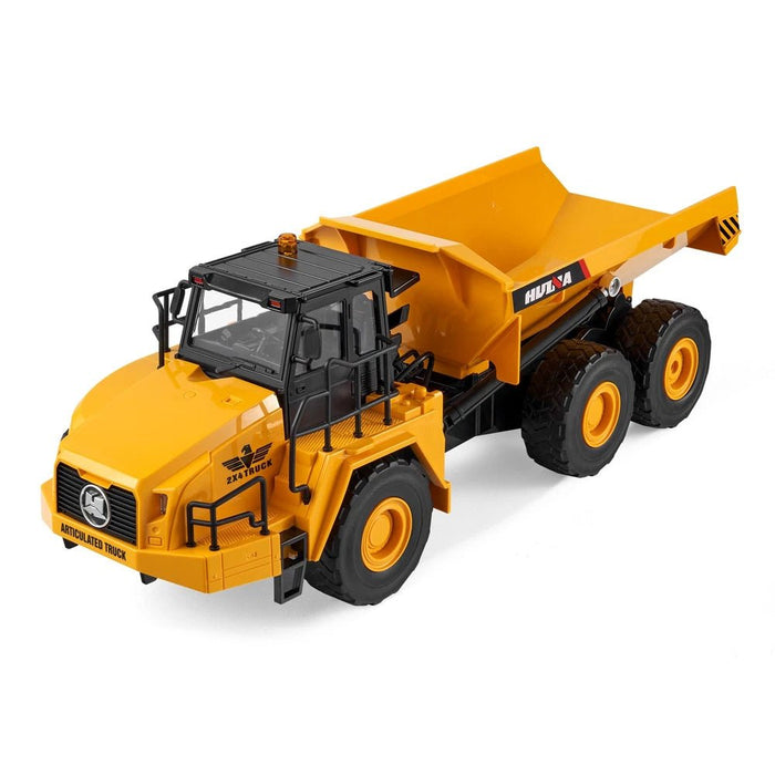 1:16 Scale Luxury Radio Control Dump Truck Toy - Ultimate RC Construction Toy with Dual Batteries for Kids - Monsta Online