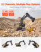Professional 1:14 Scale 22 Channel Remote Control Excavator with Dual Batteries for Kids and Adults - Monsta Online