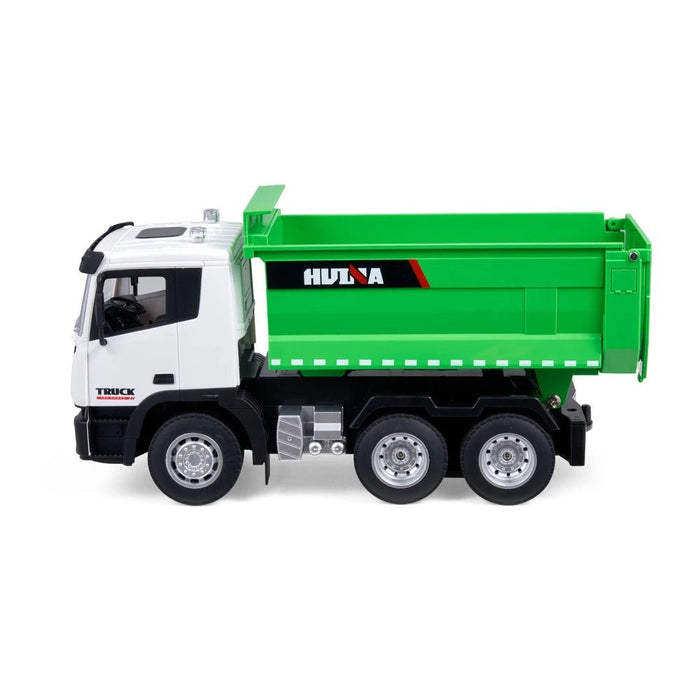 1:18 Scale RC Dump Truck Toy – 9CH Remote Control Construction Vehicle with Dual Batteries - Monsta Online