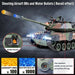 1:18 German Leopard II RC Tank with BB Shooting – Premium Model Tank with Dual Batteries - Monsta Online