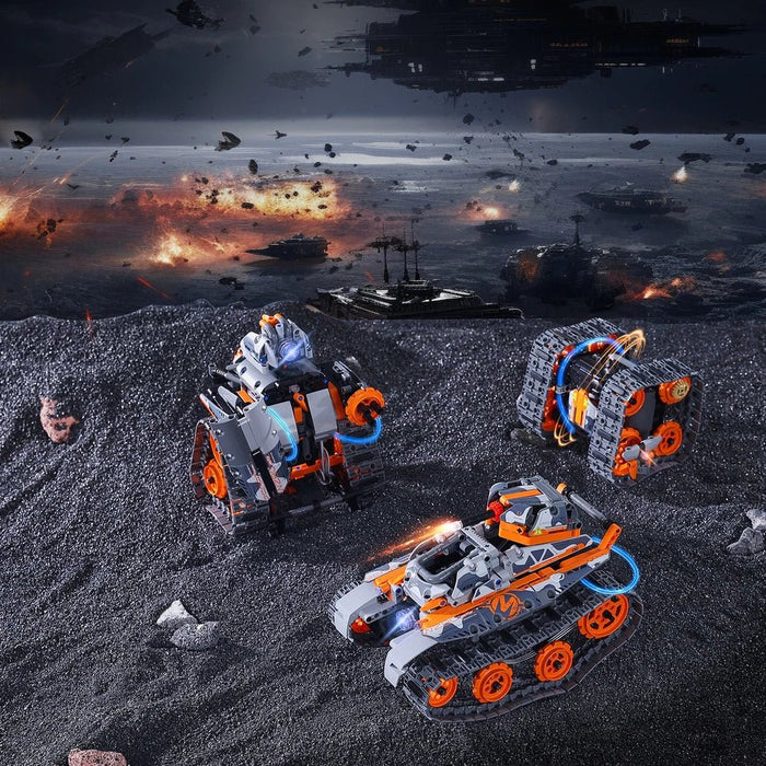 5 in 1 STEM RC Building Toy With App & Remote Control with 554 Pieces for Kids - Monsta Online