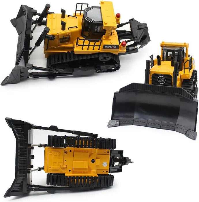 1:16 RC Bulldozer Remote Control 2.4GHz Full - Function Toy Bulldozer with Dual Batteries - Monsta Online