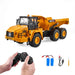 1:16 Scale Luxury Radio Control Dump Truck Toy - Ultimate RC Construction Toy with Dual Batteries for Kids - Monsta Online