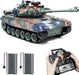 1:18 Scale RC Tank Russian T - 90 Remote Control Tank Model Battle Toys Military Shoots BBS with Dual Batteries for Kids - Monsta Online
