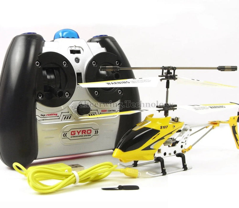 Firefly S107: Mini RC Helicopter 3.5CH with GYRO – Perfect for Kids and Adults - Monsta Online