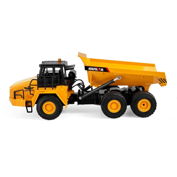 1:16 Scale Luxury Radio Control Dump Truck Toy - Ultimate RC Construction Toy with Dual Batteries for Kids - Monsta Online
