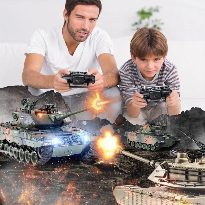 1:18 German Leopard II RC Tank with BB Shooting – Premium Model Tank with Dual Batteries - Monsta Online
