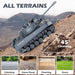 1:18 Scale German Tiger I RC Battle Tank - Remote Control, BB Shooter with Dual Batteries for Kids - Monsta Online