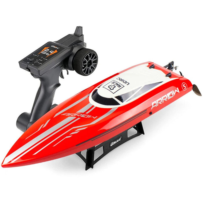 Red Arrow: 30 MPH Brushless High - Speed RC Racing Boat for Adults and Kids - Monsta Online