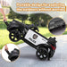Black 12V Police Ride - On Car for Kids - Remote Control, Siren, Music & Suspension Features - Monsta Online