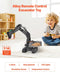 Professional 1:14 Scale 22 Channel Remote Control Excavator with Dual Batteries for Kids and Adults - Monsta Online