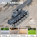 1:18 Scale German Tiger I RC Battle Tank - Remote Control, BB Shooter with Dual Batteries for Kids - Monsta Online