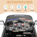 Black 12V Police Ride - On Car for Kids - Remote Control, Siren, Music & Suspension Features - Monsta Online