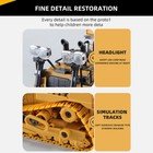1:24 Scale 9 Channel Remote Control Bulldozer Toy with Metal Shovel and Dual Batteries Lights & Sounds for Kids - Monsta Online