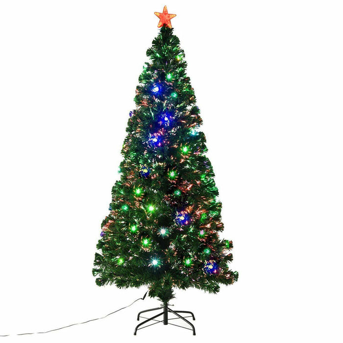 Large Premium Winter Wonderland Pre Lit Artificial Christmas Tree - Monsta Online