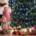 Large Premium Winter Wonderland Pre Lit Artificial Christmas Tree - Monsta Online