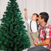 Large Premium Winter Wonderland Pre Lit Artificial Christmas Tree - Monsta Online