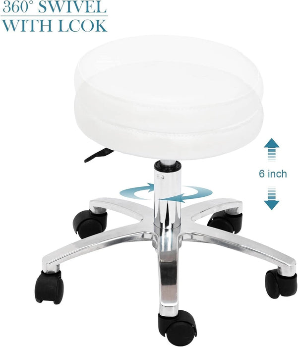 Professional No - plumbing Spa Pedicure Chair with Foot Bath and Rolling Stool - Monsta Online