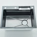 24" Flying Rain Waterfall Kitchen Sink Set with Integrated Faucet and Cup Washer - Monsta Online