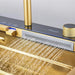 Modern 29.5" Stainless Steel Drop - In Waterfall Kitchen Sink with Pull Down Faucet - Monsta Online