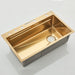 Modern 29.5" Stainless Steel Drop - In Waterfall Kitchen Sink with Pull Down Faucet - Monsta Online
