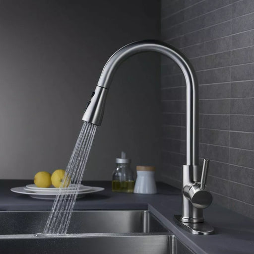 Chef’s Choice Single - Handle Kitchen Sink Faucet with Pull - Down Sprayer - Monsta Online