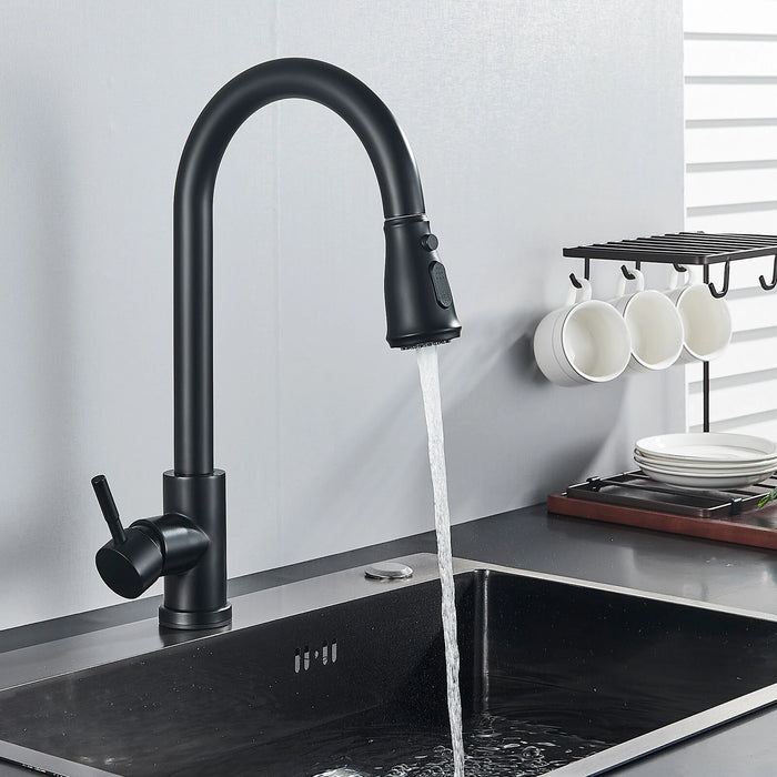 Chef’s Choice Single - Handle Kitchen Sink Faucet with Pull - Down Sprayer - Monsta Online