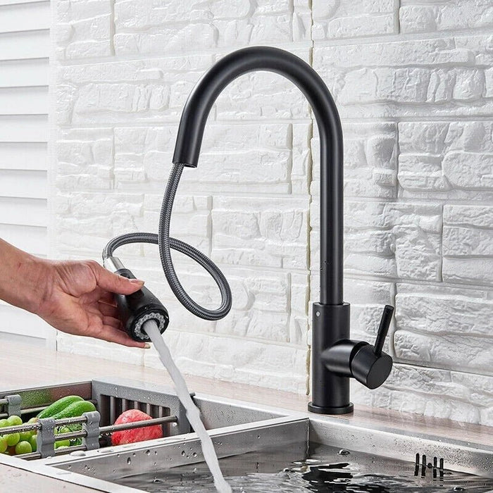 Chef’s Choice Single - Handle Kitchen Sink Faucet with Pull - Down Sprayer - Monsta Online