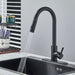 Ergonomic Single - Handle Pull - Down Kitchen Faucet with Pull Down Sprayer - Monsta Online