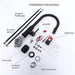 Modern Touch - Activated Kitchen Sink Faucet with Easy Pull Down Spray - Monsta Online