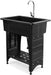 Multi Purpose Utility Laundry Sink with Stainless Steel Faucet and Removable Drainboard - Monsta Online