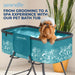 Foldable Dog Grooming Bath Tub with Quick Drain and Leash Safety Strap - Monsta Online