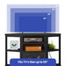 Corner TV Stand with Media Console and Storage Cabinet – Up to 55" TVs - Monsta Online