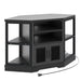 Corner TV Stand with Media Console and Storage Cabinet – Up to 55" TVs - Monsta Online