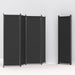 Foldable 4 Panel Privacy Screen Room Divider 88" with Freestanding Stability for Any Space - Monsta Online
