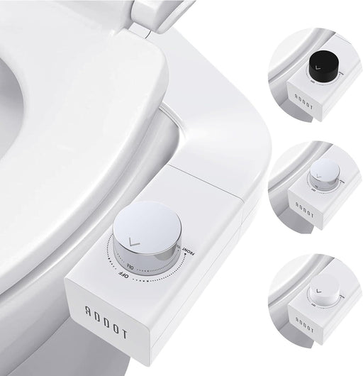 Dual Nozzle Bidet Attachment with Left and Right Convertible Spray Control - Monsta Online