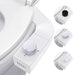 Dual Nozzle Bidet Attachment with Left and Right Convertible Spray Control - Monsta Online