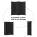 Foldable 4 Panel Privacy Screen Room Divider 88" with Freestanding Stability for Any Space - Monsta Online