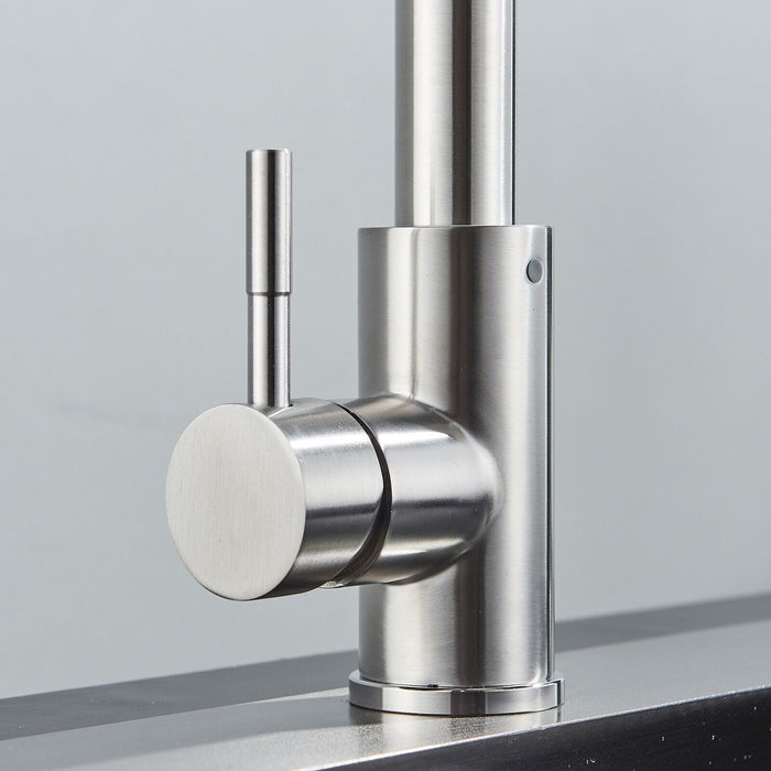 Ergonomic Single - Handle Pull - Down Kitchen Faucet with Pull Down Sprayer - Monsta Online