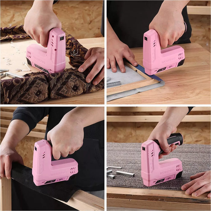 Cordless 2 - in - 1 Electric Staple and Nail Gun for DIY and Home Projects - Monsta Online