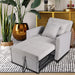 3 - in - 1 Convertible Sleeper Sofa Bed Chair With Reclining Lounger Function - Monsta Online