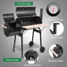 Authentic Barrel - Style Outdoor Charcoal Grill for Camping and Backyard Cookouts - Monsta Online
