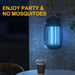 High - Voltage Electronic Bug Zapper for 24/7 Pest Protection - Monsta Online