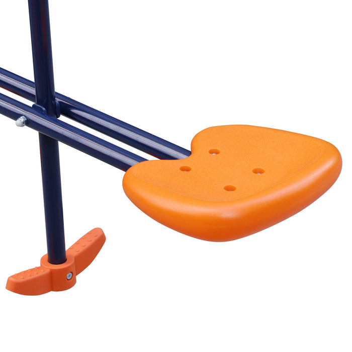Durable 440LBS Outdoor Swing Set for Kids with Glider and 2 Seats - Monsta Online