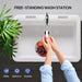 Multi Purpose Utility Laundry Sink with Stainless Steel Faucet and Removable Drainboard - Monsta Online