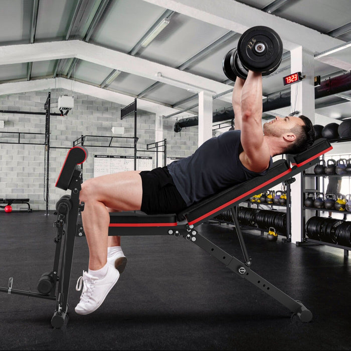Premium Adjustable Weight Bench Foldable for Full Body Strength Training - Monsta Online