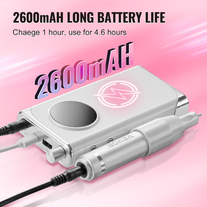 High - Speed 40000RPM Nail Drill Machine with LCD Display for Salon Results - Monsta Online