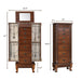 Luxury Wooden Jewelry Armoire with Mirror and Drawers - Monsta Online