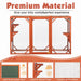 Large Wooden Catio Outdoor Cat Enclosure for Multiple Cats and Playtime Freedom - Monsta Online